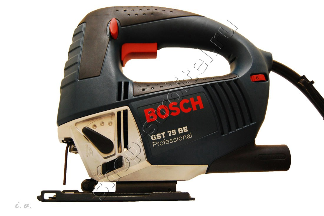 Увеличенная фотография Эл. лобзик Bosch GST 75 BE (650Вт) кейс 060158E000